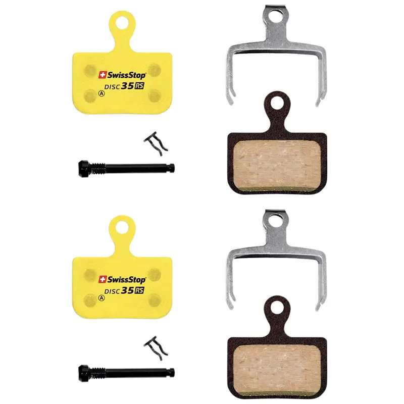 Plaquette De Frein Route - VTT Sram Red Et Force Etap Axs, Level Ultimate Et Tlm B1 (Swissstop Organic Silence - Disc 35Rs Pair & Fair) (2 Paires) - Compatible VAE