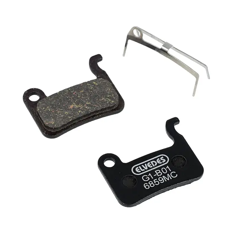 Plaquette De Frein VTT Shimano Xtr Bm535, M545, M585, M595, M596, M601, M665, M765-M776, M800, M965-M975, S500, S501, R505, T605, T665 (Elvedes Medium - Semi-Métal) (Paire Sur Carte)