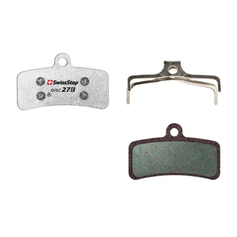 Plaquette De Frein VTT Shimano Xtr M9120 Xt M8120-M8020 Slx M7120 Saint M820-M640-810, Trp, Tektro (Swissstop Organic - Disc 27E)(Paire Sur Carte) - Compatible VAE Et Moto Électrique Sur-Ron