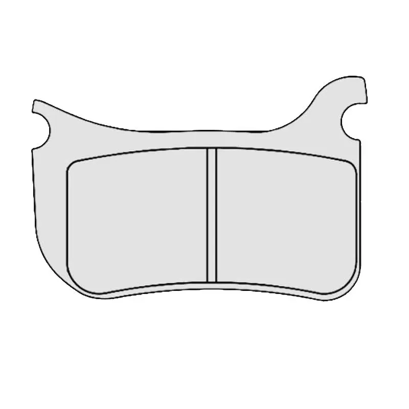 Plaquettes de frein pour étriers 4 pistons radial 1200 | Beringer
