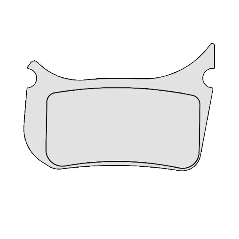 Plaquettes de frein pour étriers 4 pistons radial ENDURANCE 1143 | Beringer