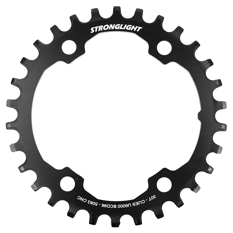 Plateau VTT 4 branches Ø 96 Stronglight Pour Shimano Cues Fc-U6000 30 dents Mono