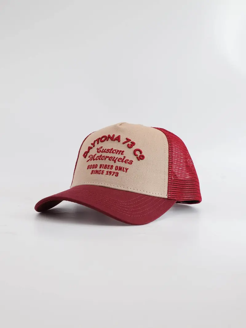 Plymouth - Casquette vintage moto