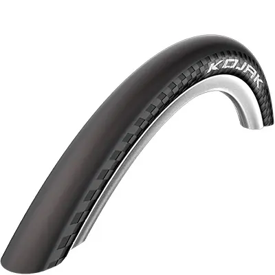 Pneu City 20 X 1.35 Schwalbe Kojak Renfort Racenoir (Pour Vélo Couche) Ts (35-406)