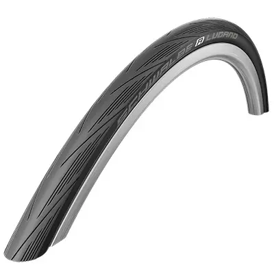 Pneu Route 700 X 23 Schwalbe Lugano2 Noir Tr (23-622)