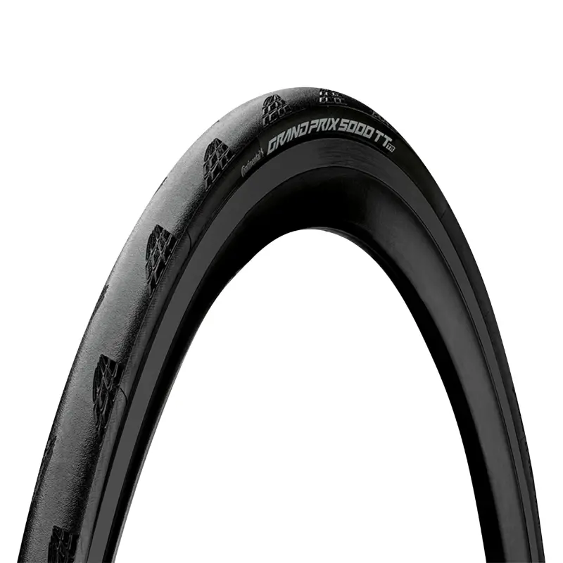 Pneu Route 700 X 25 Continental Grand Prix 5000 Noir Tubeless Ready Ts (25-622) - Technologie Sans Crochet Pour Giant - Zipp -Gp5000- TT Contre La Montre Pneu Allege