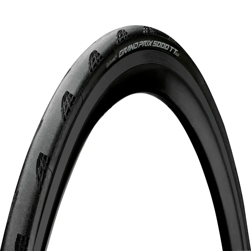 Pneu Route 700 X 28 Continental Grand Prix 5000 TT Tubeless Ready Noir Ts (28-622) - Technologie Sans Crochet Pour Giant - Zipp -Gp5000- TT Contre La Montre Pneu Allege