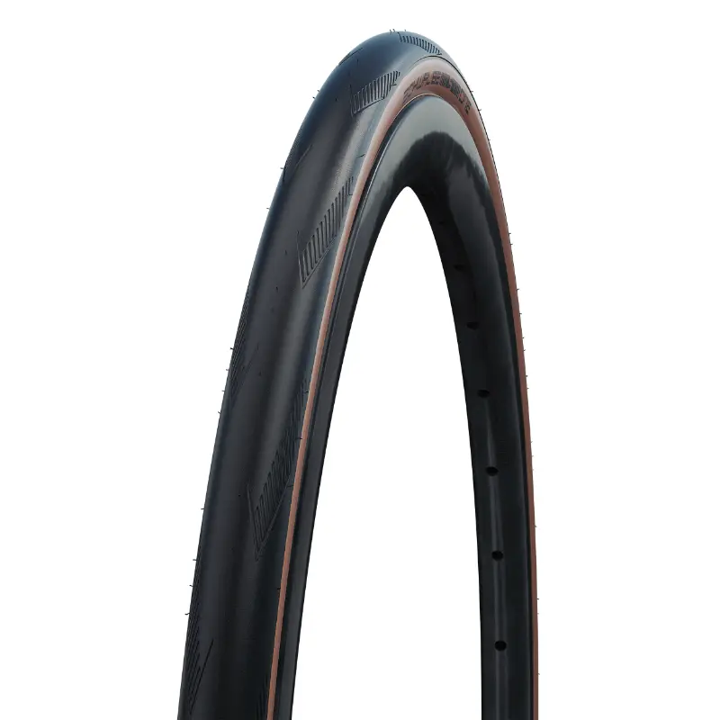 Pneu Route 700 X 32 Schwalbe One Raceguard Addix Tubeless Ready Ts Noir-Beige (32-622)