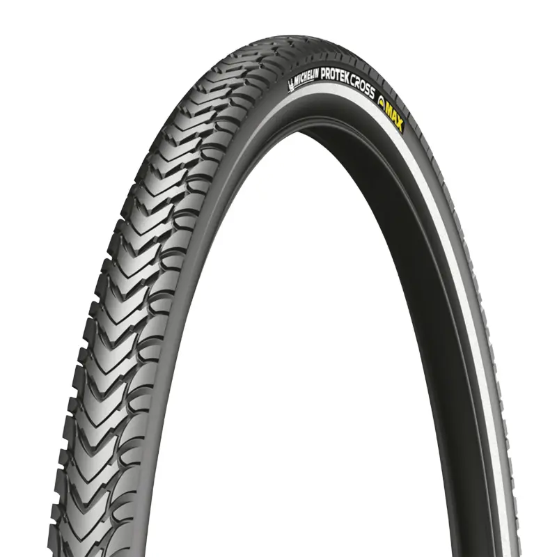 Pneu VTC Cross 700 X 35 Michelin Protek Cross Max Renfort 5 mm Noir (37-622) Flanc Reflex Compatible VAE