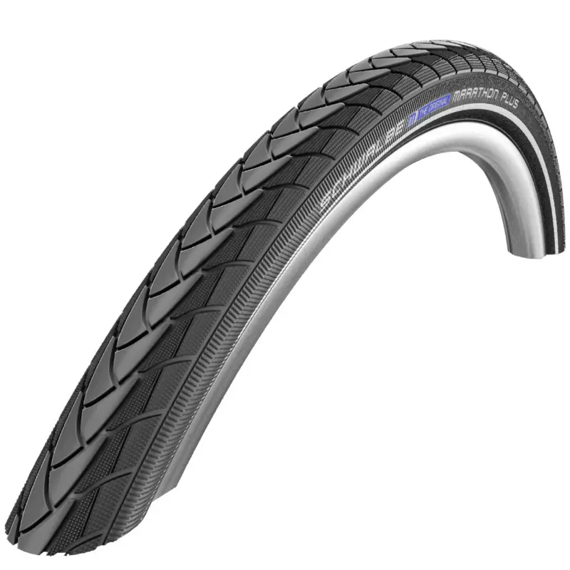 Pneu VTC Urbain 700 X 35 Schwalbe Marathon Plus Noir Tr (37-622) Renfort 5 mm Flanc Reflex Compatible VAE