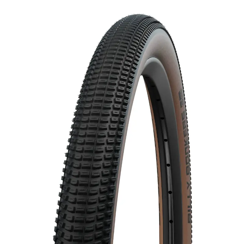 Pneu VTT Dirt 20 X 2.00 Schwalbe Billy Bonkers Addix Performance Noir-Flanc Bronze Ts (50-406)