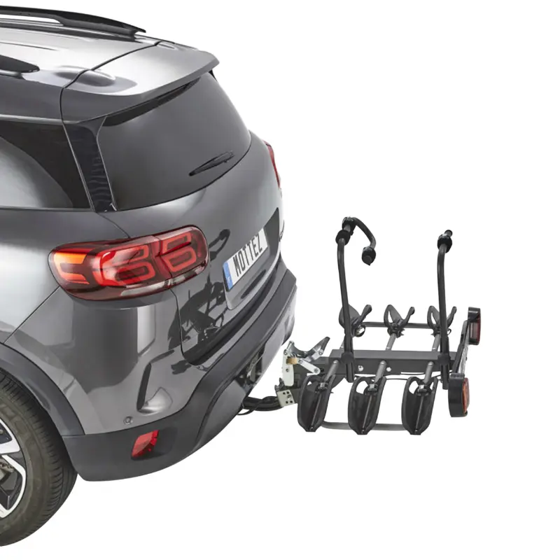 Porte Vélo Plateforme Mottez Diane Inclinable Pour 3 Vélos Musculaire Ou 2 Vélos Électriques Fixation Rapide Sur L'Attelage -Fabrication Francaise Homologué Ce - Charge Maxi 45Kgs (Offre Spéciale)
