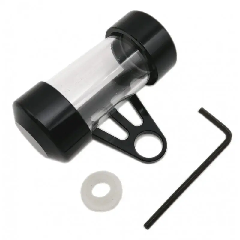 Porte vignette CYLINDRIQUE 70mm Aluminium