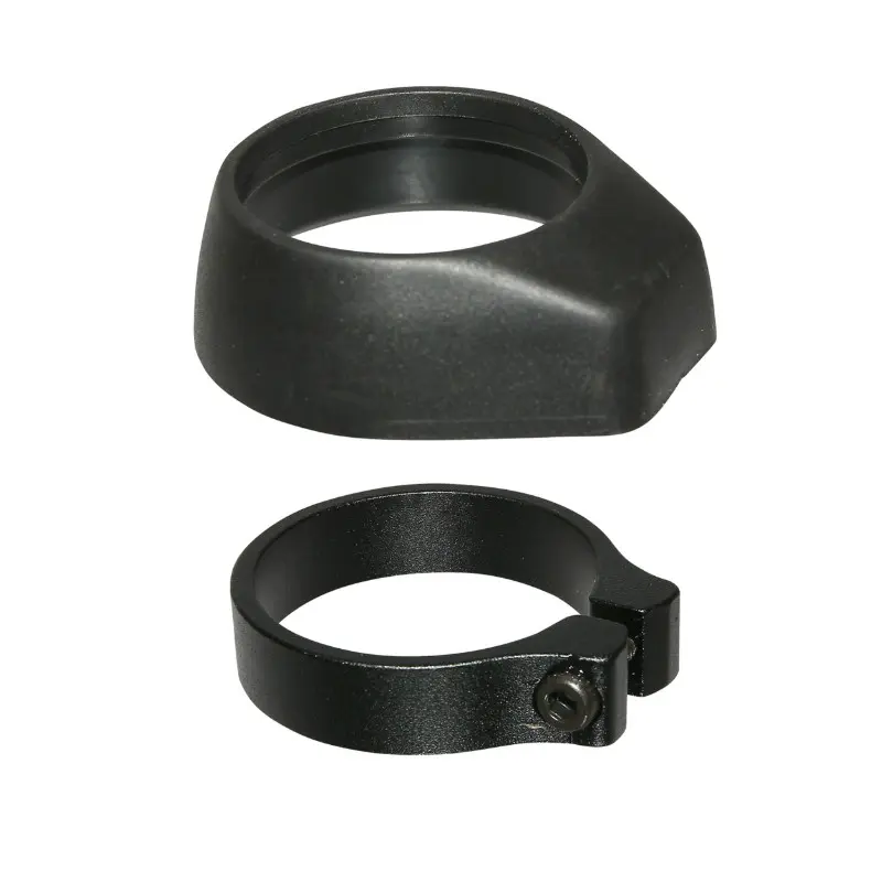 Protection Collier De Serrage Tige De Selle P2R Diam 30.9 mm Plastique Noir Pour Eviter Infiltration Eau-Boue