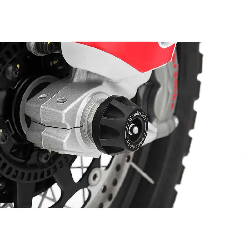 Protection essieu avant DOUBLESHOCK (Ducati DesertX) | Wunderlich