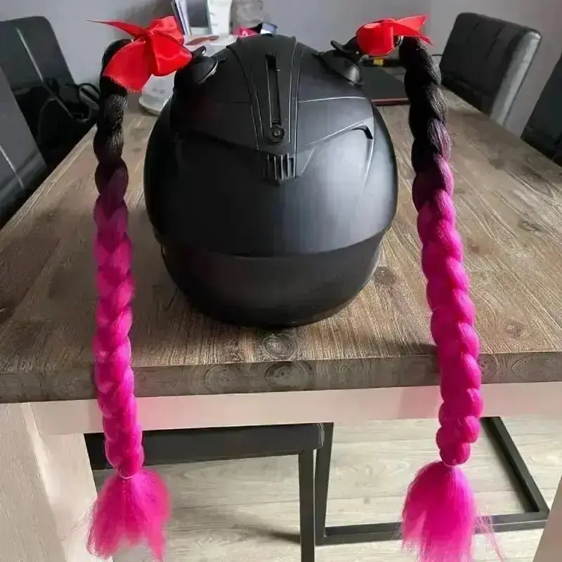 Queue de cheval pour casque