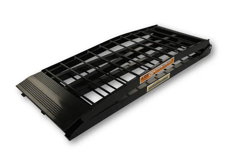 Rampe aluminium NOIRE poids de charge 600 kgs