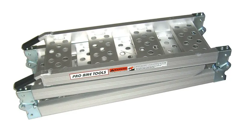 Rampe aluminium triple poids de charge 250 kgs PRO BIKE TOOLS