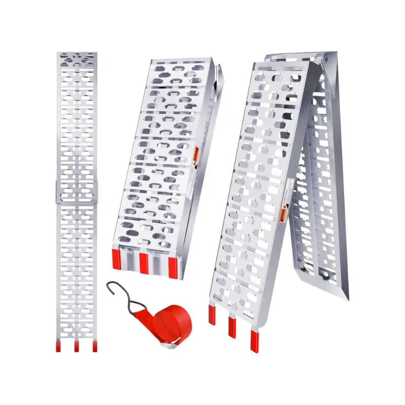 Rampe de chargement pliable moto - Aluminium