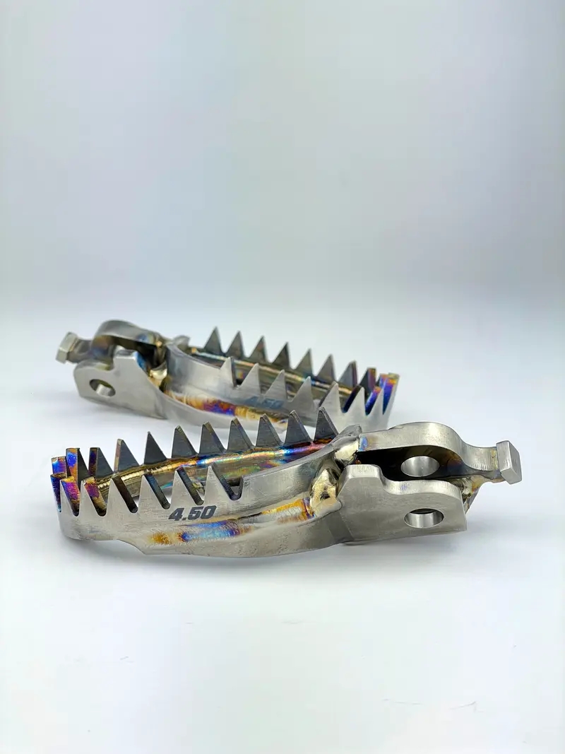 Repose-Pieds en Titane 4.50 Parts pour HONDA CR / CR-F 2002 à 2025