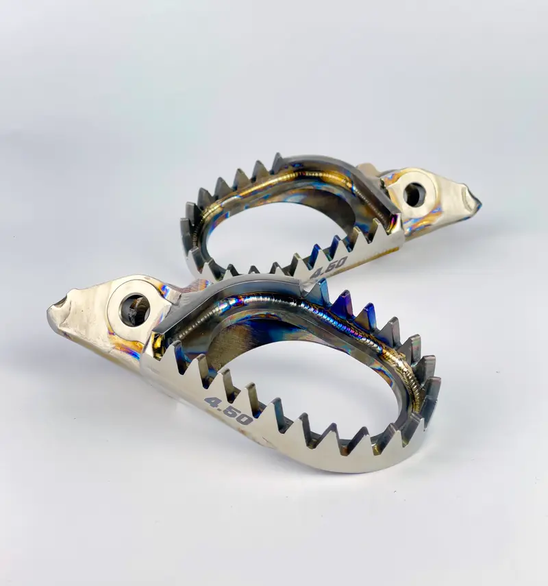 Repose-Pieds en Titane 4.50 Parts pour Sur Ron Ultra Bee