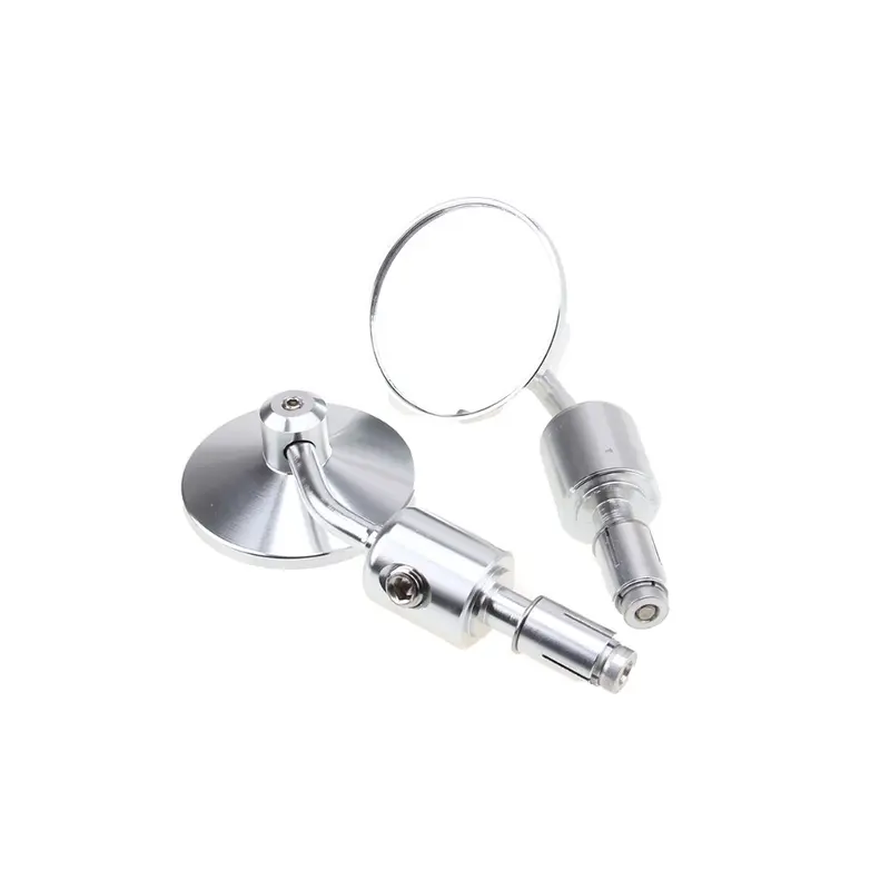 Rétroviseurs bout de guidon CAFE RACER Noir ou Chrome