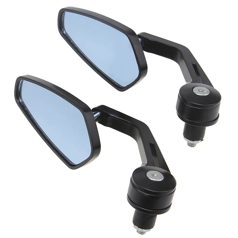 Rétroviseurs embout de guidon 22 mm NOIR
