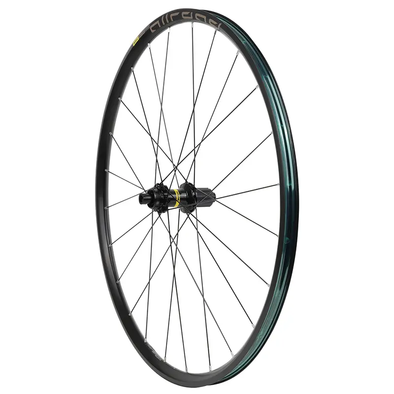 Roue Gravel Disque 700 Mavic Allroad Arrière Cassette Shimano 12-11-10V Centerlock Tubeless Ready Axe Traversant 12-142 Noir Jante 622-23 (Offre Spéciale)
