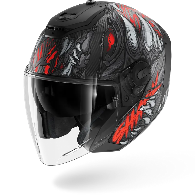 RS JET Shaytan Matte Black Red Anthracite