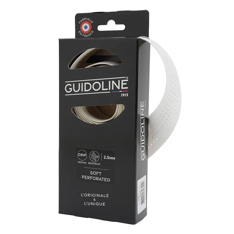 Ruban De Guidon - Cintre Velox Soft Grip Perfore Blanc - Guidoline