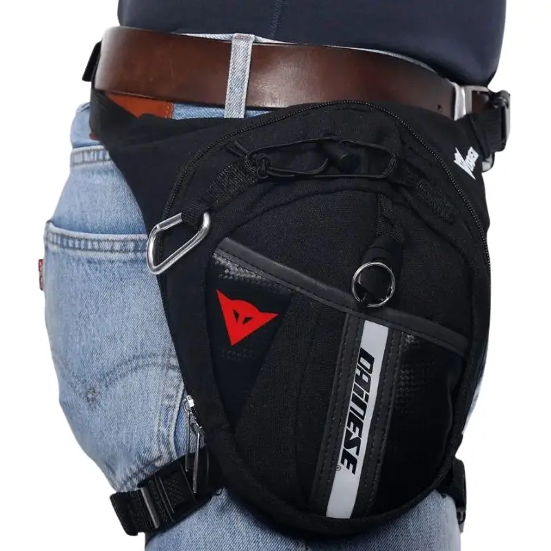 Sacoche de jambe moto style dainese