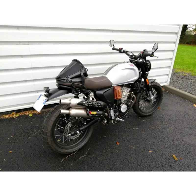 Sacoche de selle Café racer