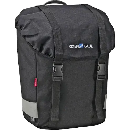 Sacoches Lowrider Classic KLICKFIX, 2x15L, Noir