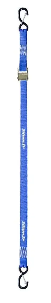 Sangles d'Arrimage BLUE FORCE (x2) avec Crochets Sécurité - 3M