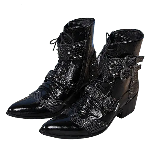 Santiags en cuir - Onil