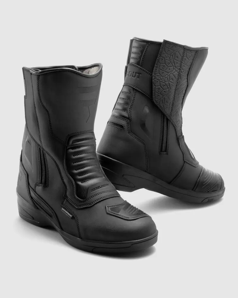 Scout High Heel Bottes Moto Femme Noir
