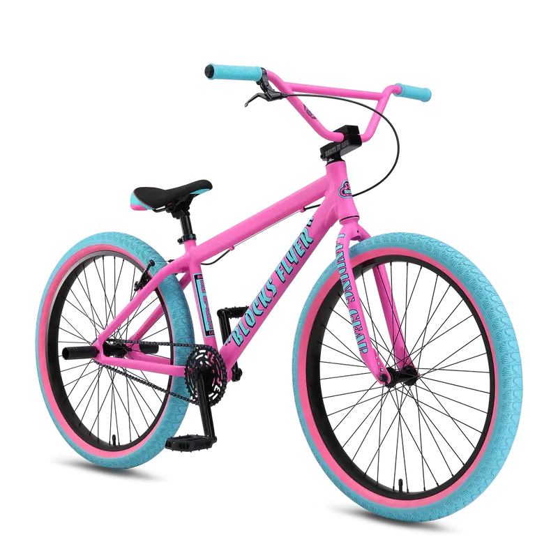SEBikes Blocks Flyer 2026 Matte Pink Bubblegum 26’’