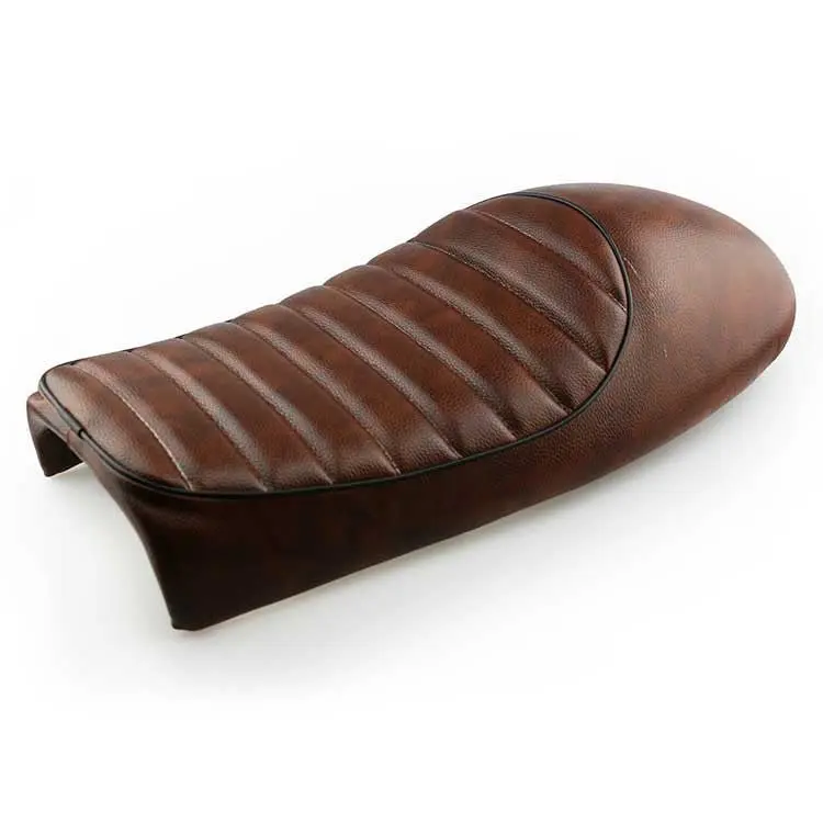 Selle Café Racer MARRON VIEILLI Universelle