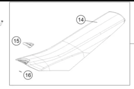 Selle Complète KTM