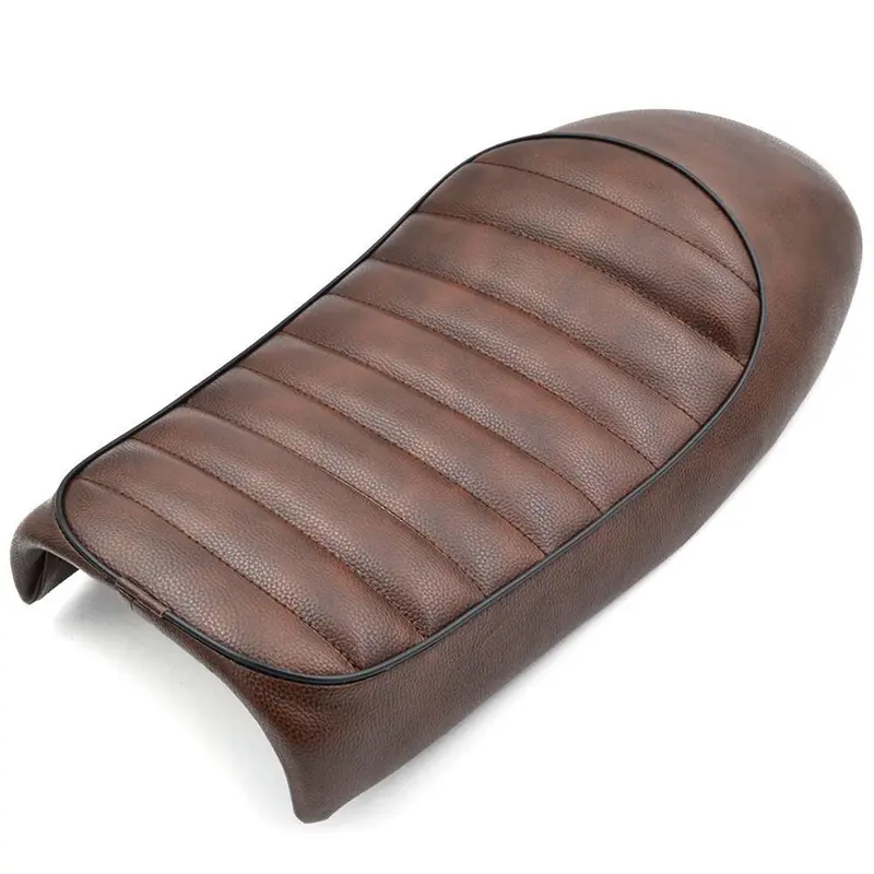 Selle mono CAFE RACER Marron