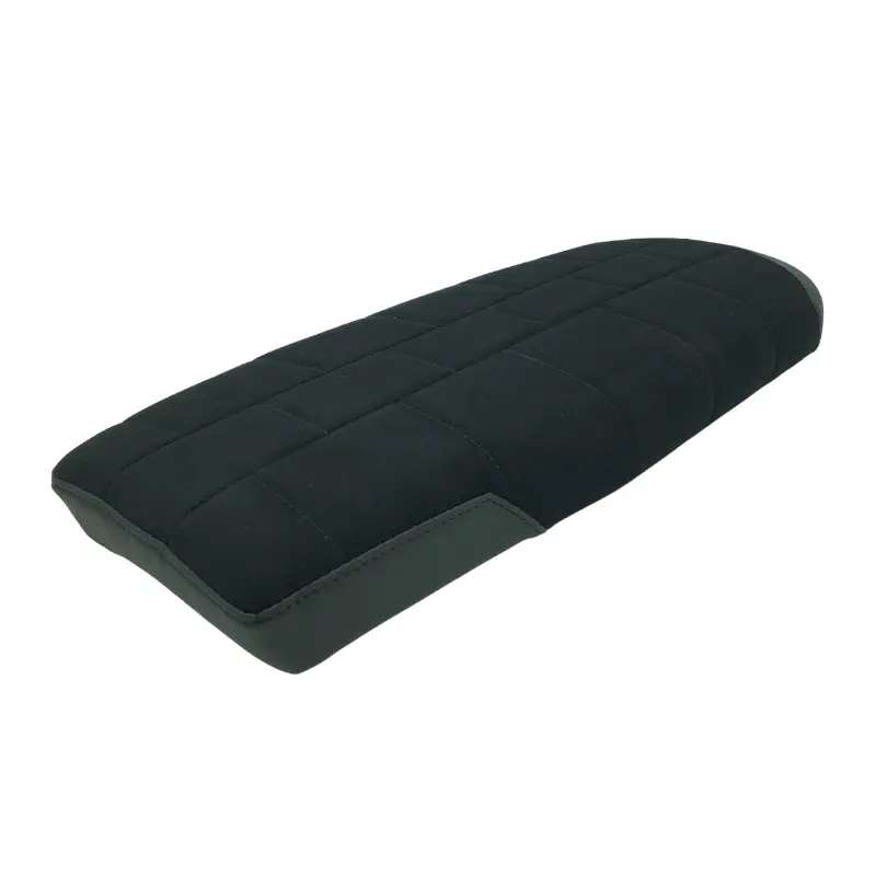 Selle moto Scrambler Universelle by BPCR - Alcantara Noir | Blackpines