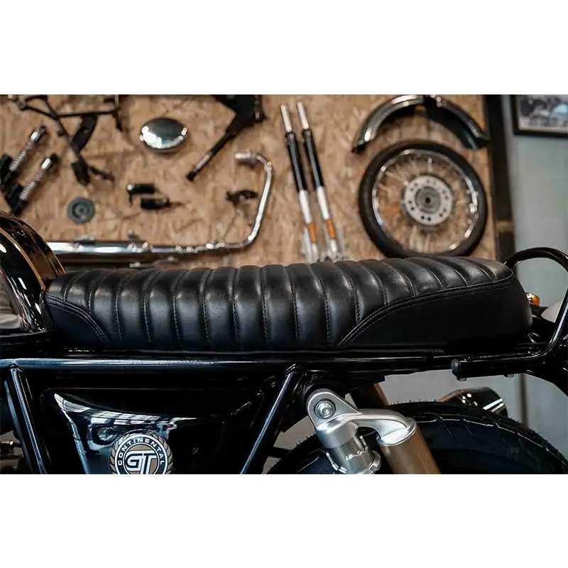 Selle Scrambler Classic pour Royal Enfield Interceptor et Continental GT 650 | Bonvent Motorbikes