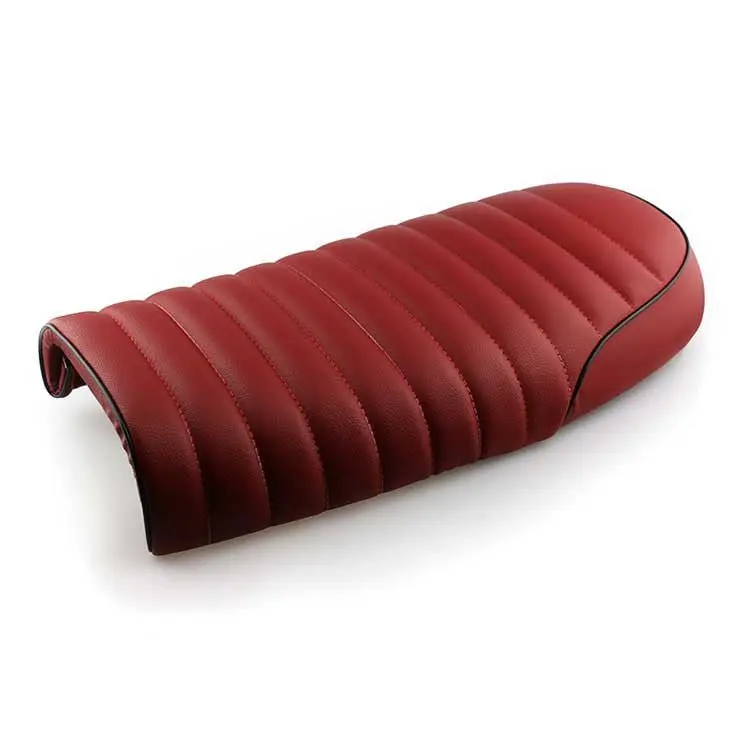 Selle SCRAMBLER MARRON/ROUGE Universelle