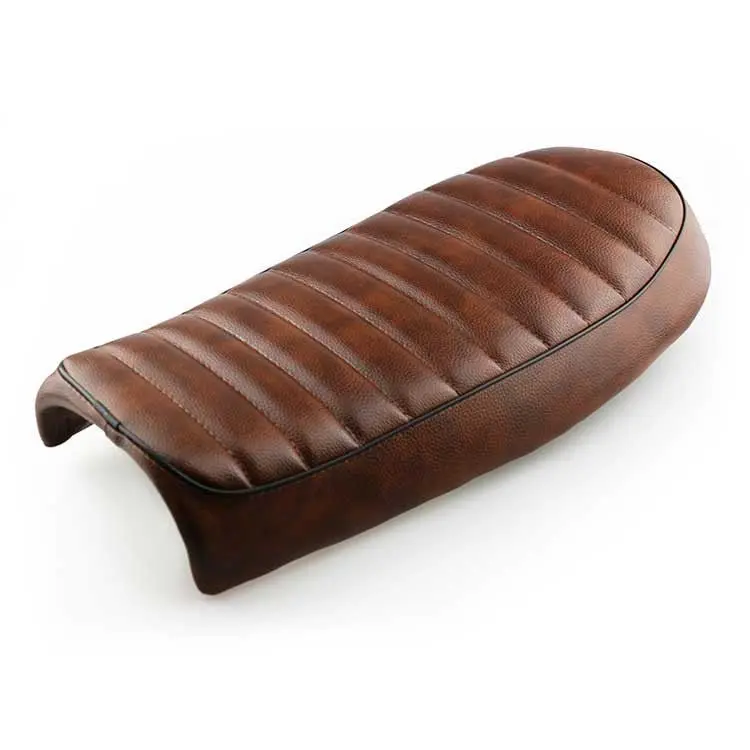 Selle SCRAMBLER MARRON VIEILLI Universelle