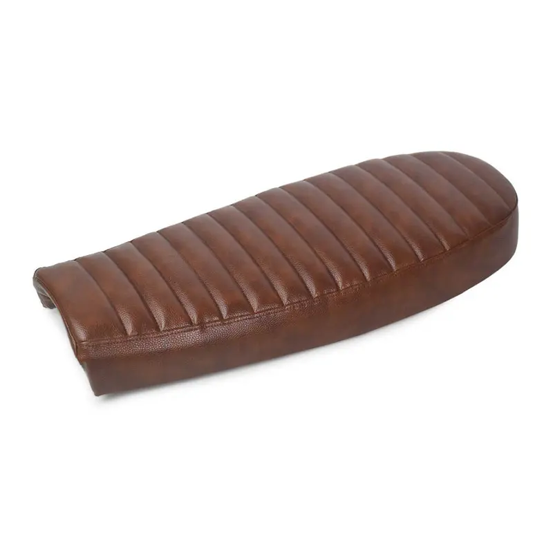 Selle Scrambler Plate Universelle Marron ou Noire | Brazoline