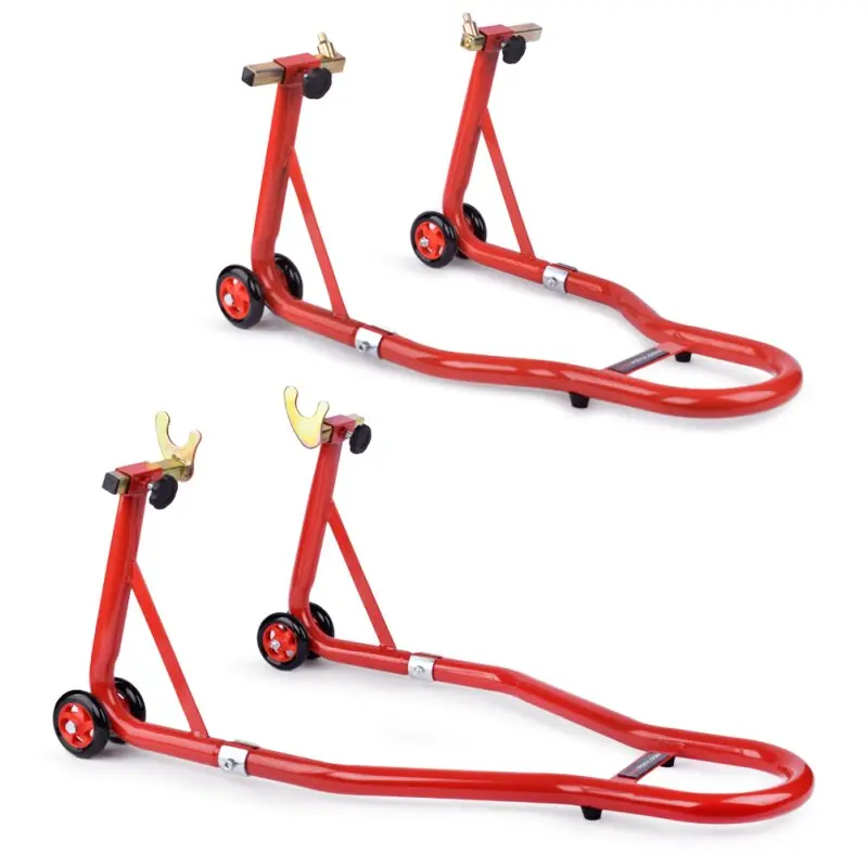 Set de supports moto, rouge