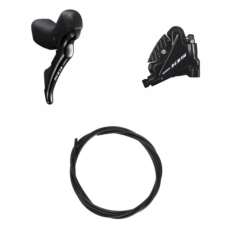 Shimano 105 Kit de frein à disque hydraulique BRR7020KITR7070SET - Droite / arrière, durite 1700 mm