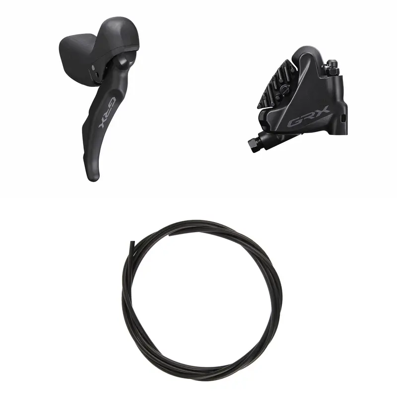 Shimano GRX Kit de frein à disque hydraulique BRRX400KTSTRX600ST - Droite / arrière, durite 1700 mm