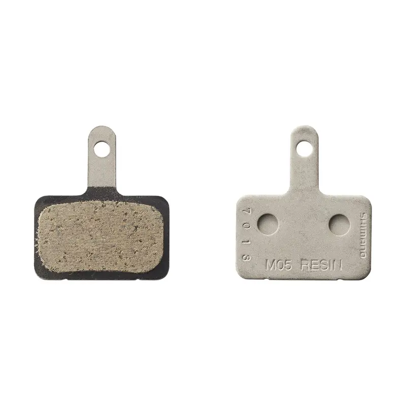 Shimano Plaquettes de frein à disque BP-M05-RX résine sans ailettes