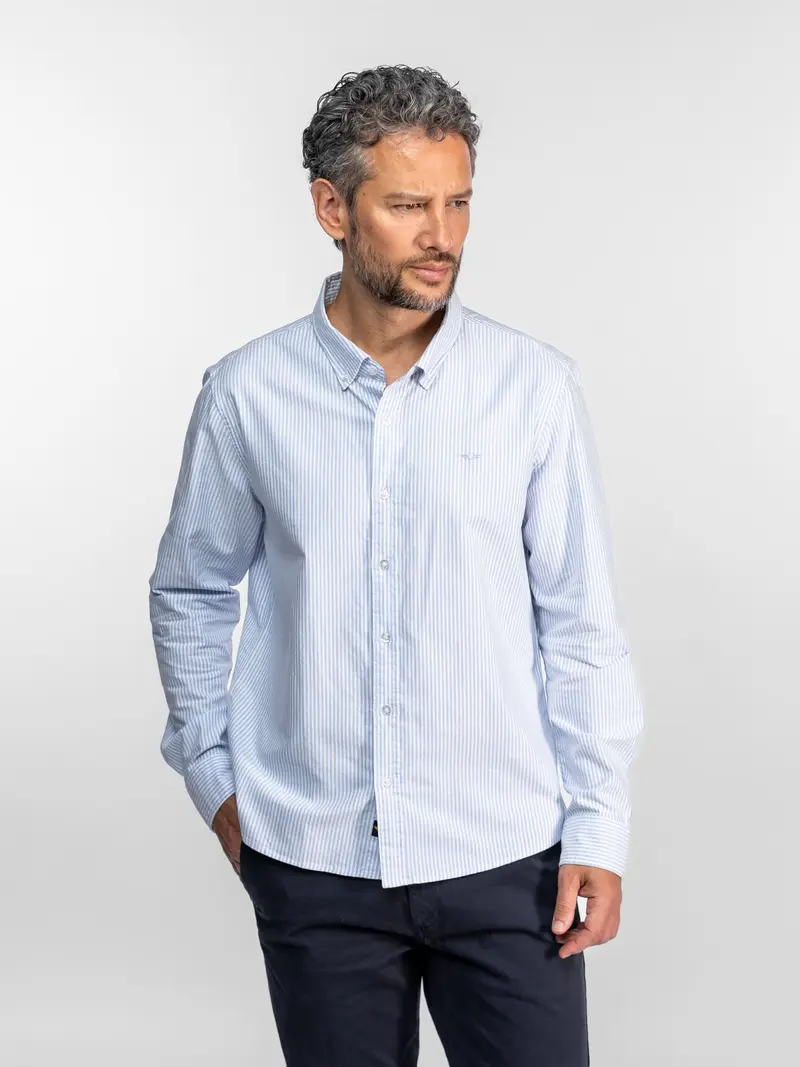 Shirof - Chemise oxford homme